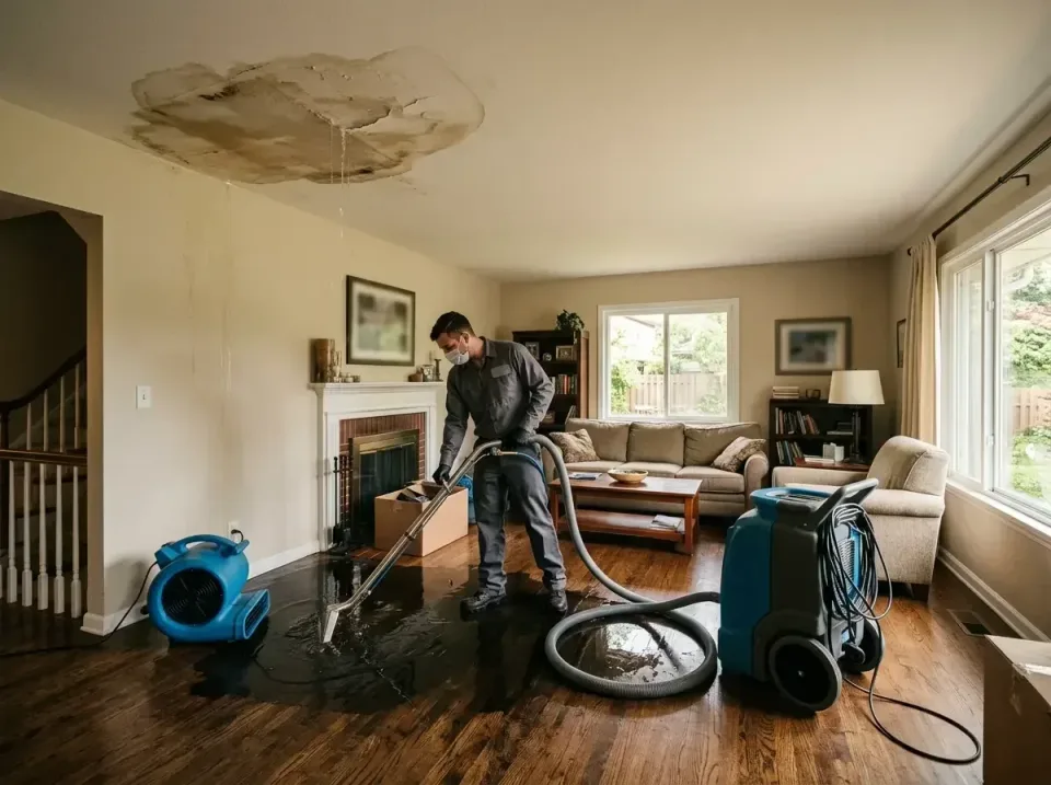 attic-pipe-burst-ceiling-drip-008 — frequently asked questions, Water Damage Restoration & Carpet Care in Norwalk, CA